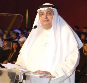 ضيف شرف الحفل فيصل العيار يلقي كلمته