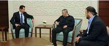 بالصور.. جورج وسوف يزور بشار الأسد ويهنئه بالانتخابات