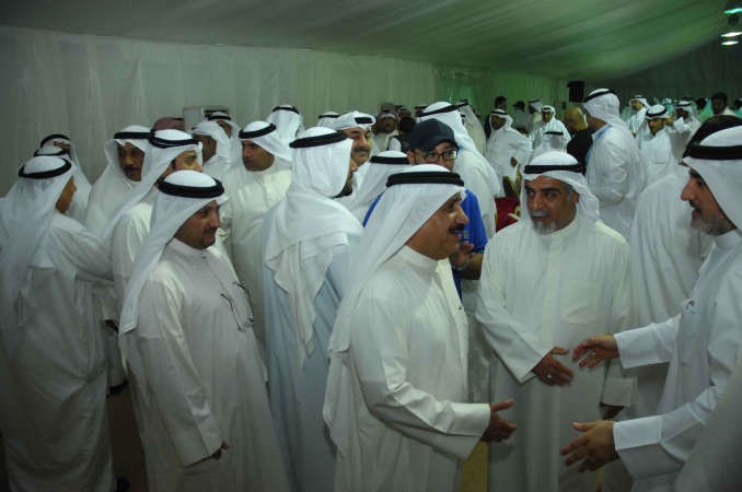 الحبيب خلال استقباله ابناء الدائرة
