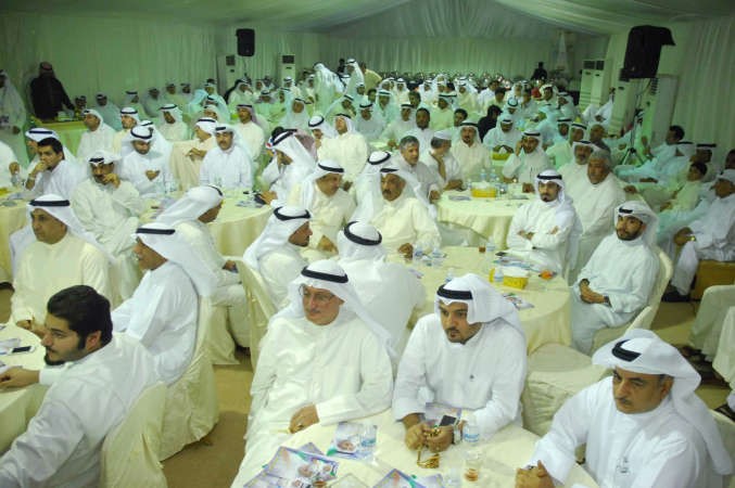 الحضور خلال افتتاح مقر المرشح اسماعيل الحبيب
