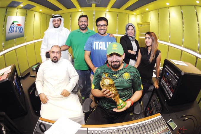 طاقم القايلة الرياضية 