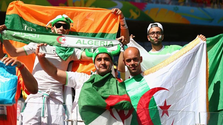 مباراة بلجيكا والجزائر