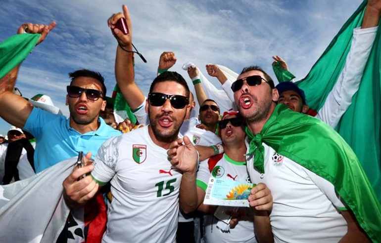 مباراة بلجيكا والجزائر