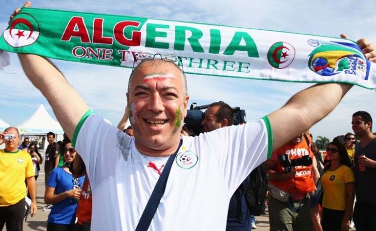 مباراة بلجيكا والجزائر