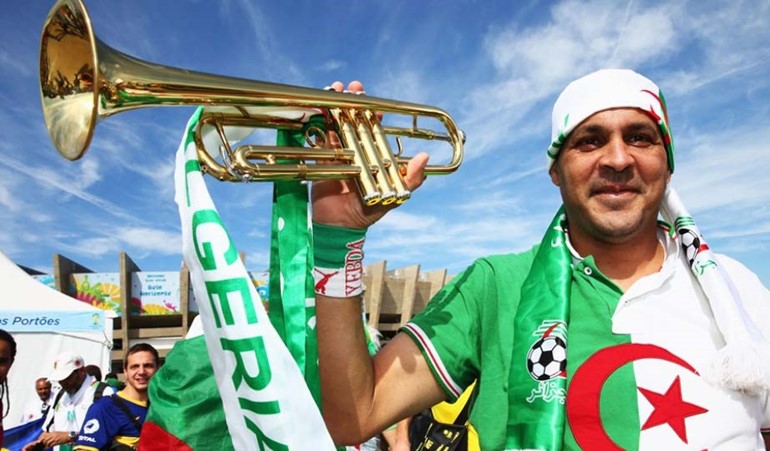 مباراة بلجيكا والجزائر
