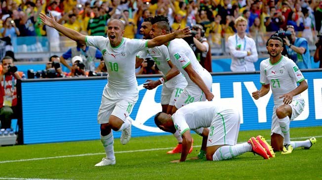 مباراة بلجيكا والجزائر