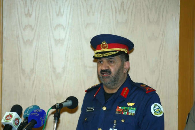 اللواء الركن عبدالعزيز الريس يلقي كلمته ﻿