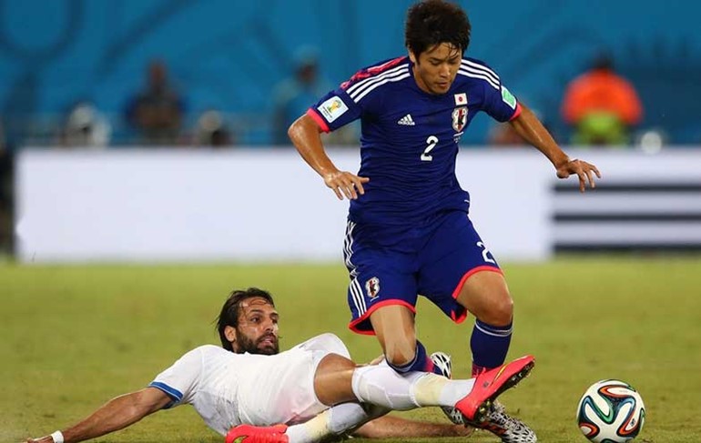 مباراة اليابان واليونان