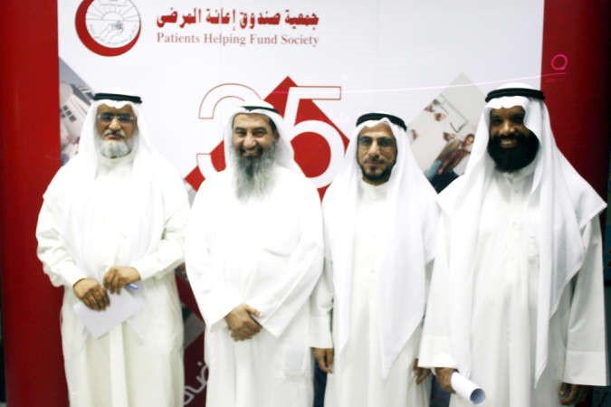 د جمال الفوزان والهندي يتوسطون الياقوت وعجيل الطوقمحمد هاشم