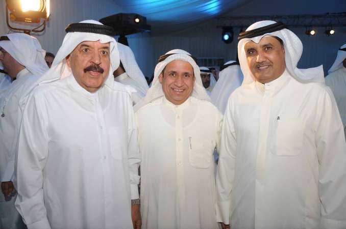 دصلاح المضحي وعبدالرحمن الفارس في مقر القضيبي
