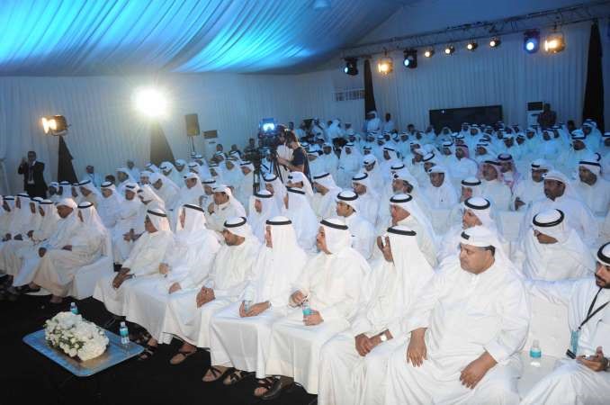 الناخبون في مقر المرشح احمد القضيبي
