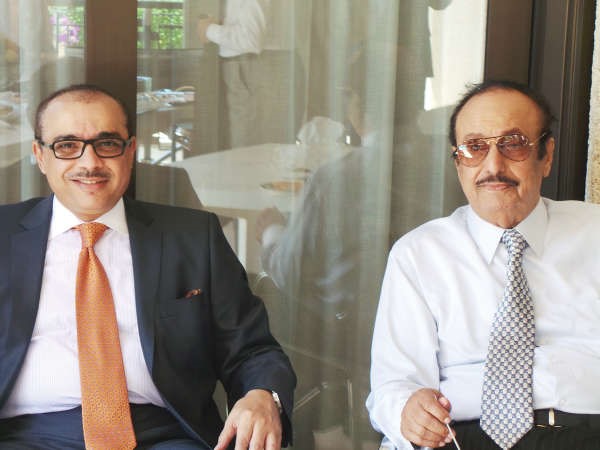 احمد الثويني والسفير بدر التنيب
