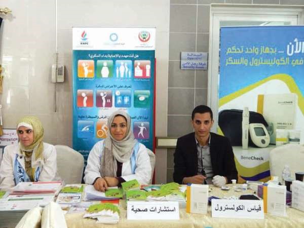 نادية الجمعة متوسطة المشاركين في الفعالية