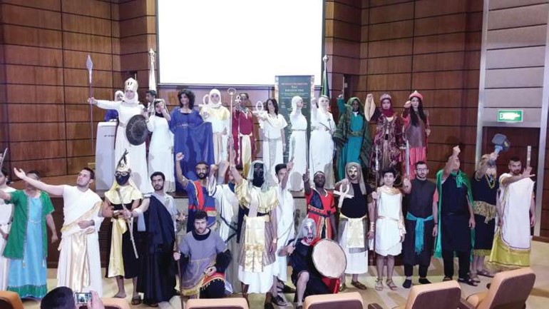  احد انشطة الطلبة ﻿