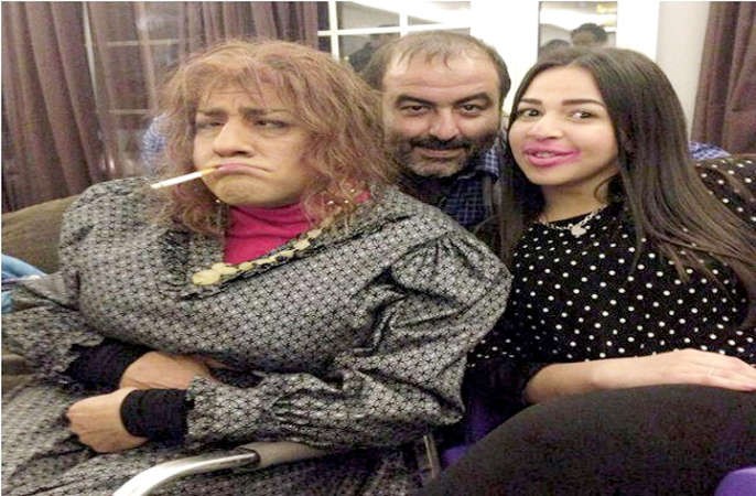 مشهد من مسلسل فيفا اطاطا