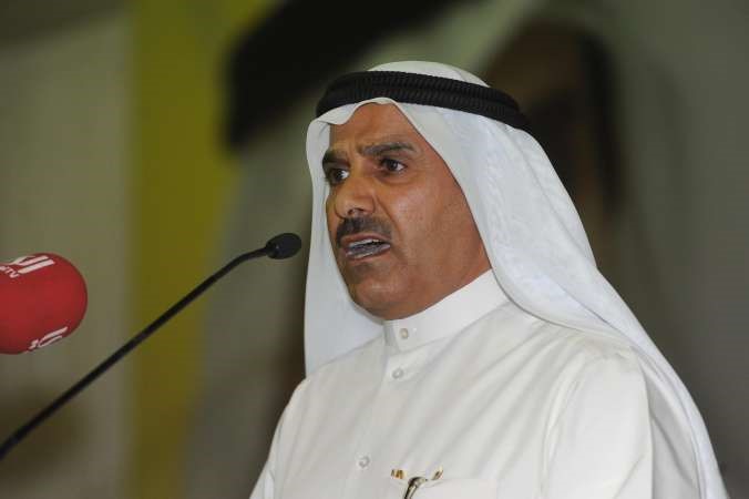 المرشح مرزوق الخليفة متحدثا