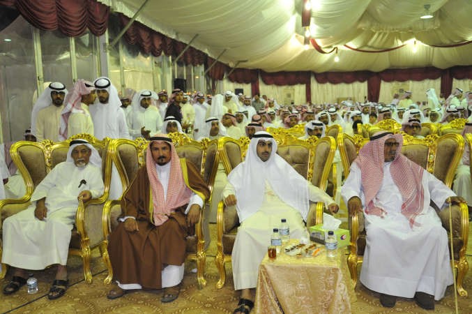جانب من الحضور في مقر السعيدي

