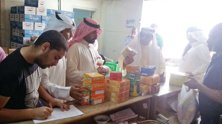 جانب من الحملة التفتيشية