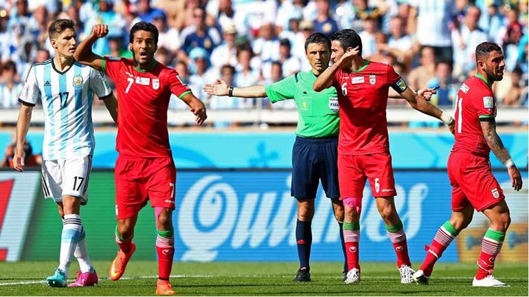 مباراة الأرجنتين وإيران