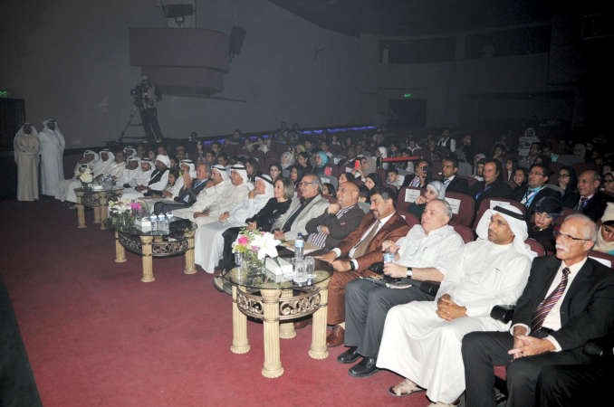حضور كثيف لختام المهرجان من قبل المسؤولين في المجلس الوطني والفرق المشاركة