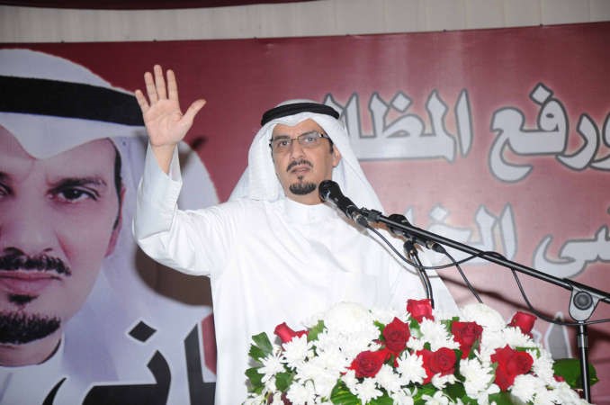 مرشح الدائرة الثانية صالح السليماني متحدثا