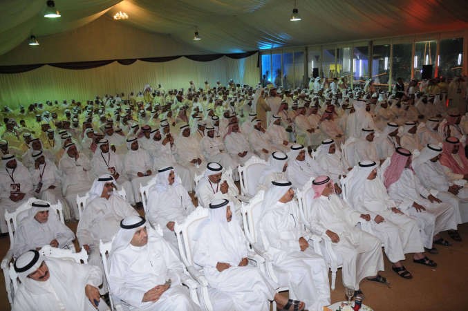 جانب اخر من الحضور في مقر السليماني