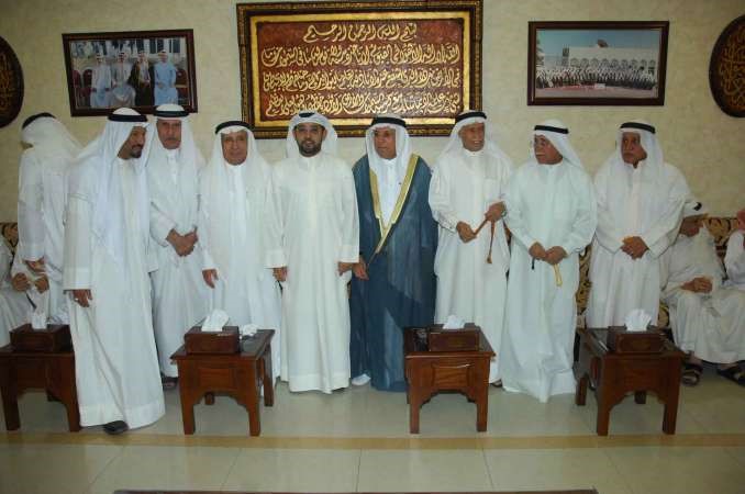 جانب من الناخبين في ديوان البغلي
