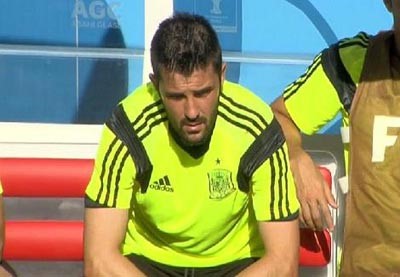 بالفيديو والصور.. فيا يودع المنتخب الإسباني بالدموع 