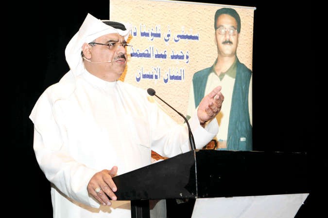 النجم داود حسين متحدثا عن مناقب الراحل وحيد عبدالصمد﻿