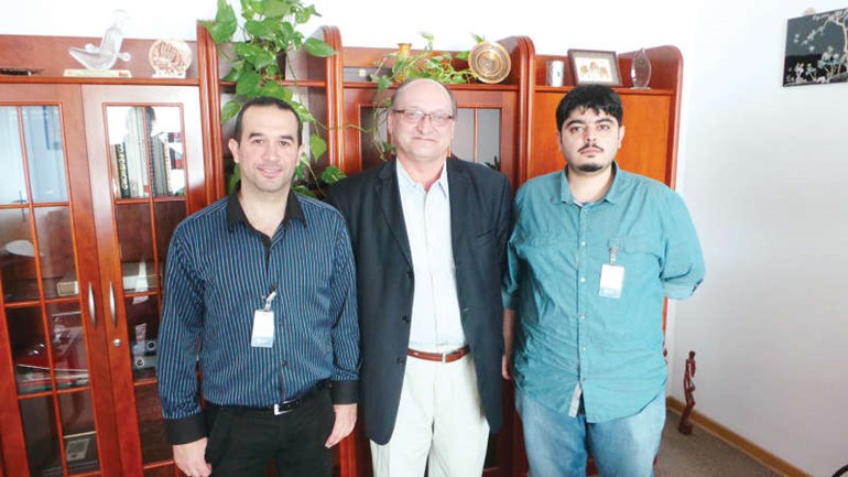 مستشار وزارة الاقتصاد الپولندي في لقاء الانباء و كونا