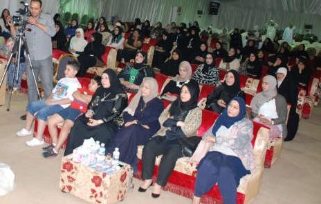 جانب من ناخبات الدائرة الثالثة في مقر الحبيب 