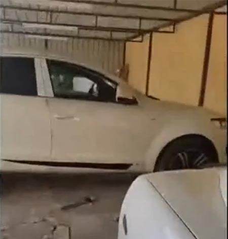 بالفيديو.. كاميرا مراقبة ترصد تفاصيل سرقة سيارة في منطقة غرناطة