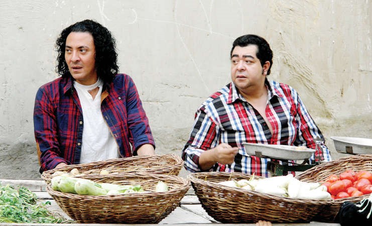 طارق عبدالعزيز مع فتحي عبدالوهاب في العمل