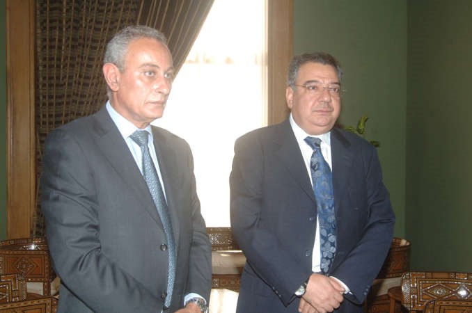 السفير عبدالحميد الفيلكاوي والسفير ناصر كامل