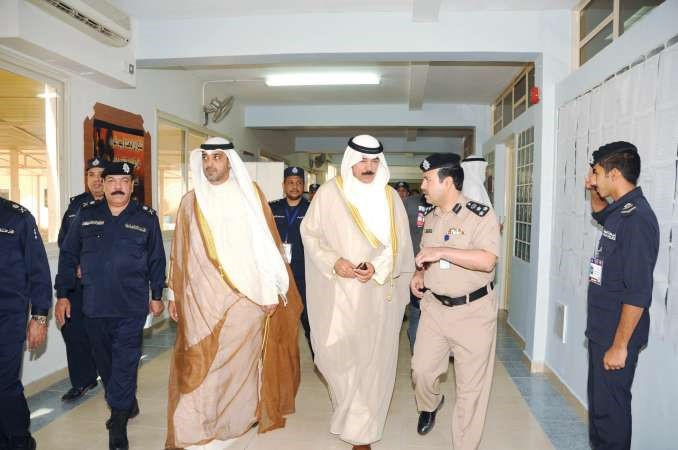 الشيخ محمد الخالد والشيخ محمد العبدالله في احد المقار الانتخابية
﻿