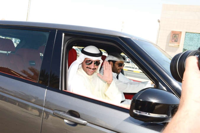 الرئيس الغانم مودعا
﻿