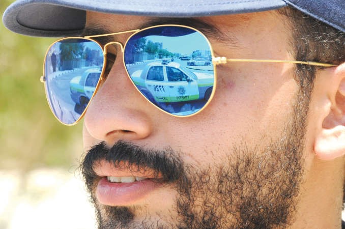 الامن في عينيه
﻿