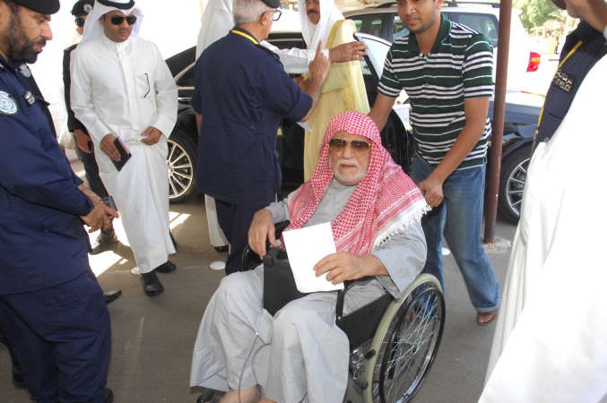 كبار السن حرصوا على المشاركة﻿
