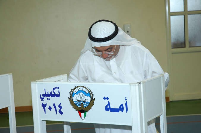 ناخب يؤدي الواجب الوطني﻿