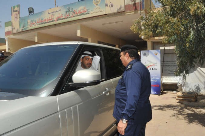 الشيخ محمد العبد الله واللواء عبدالفتاح العلي﻿