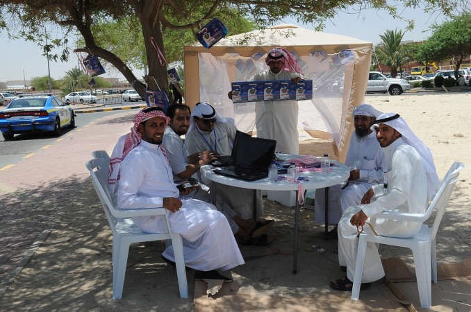 في انتظار الناخبين
﻿