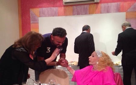 بالفيديو والصور.. أول ظهور للشحرورة صباح بعد غياب طويل