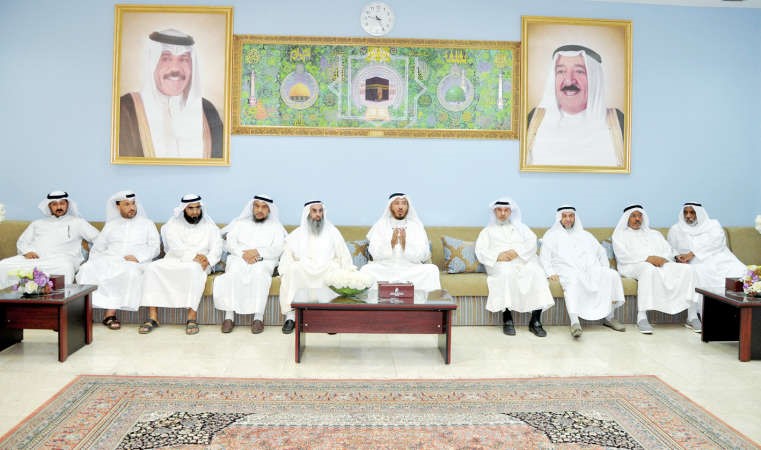 دعبدالله المعتوق يلقي كلمته 