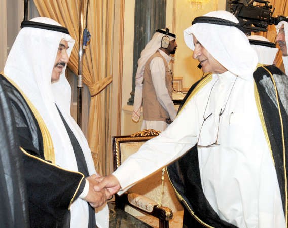 الزميل وليد النصف مهنئا سمو الشيخ ناصر المحمد بالشهر الفضيل﻿