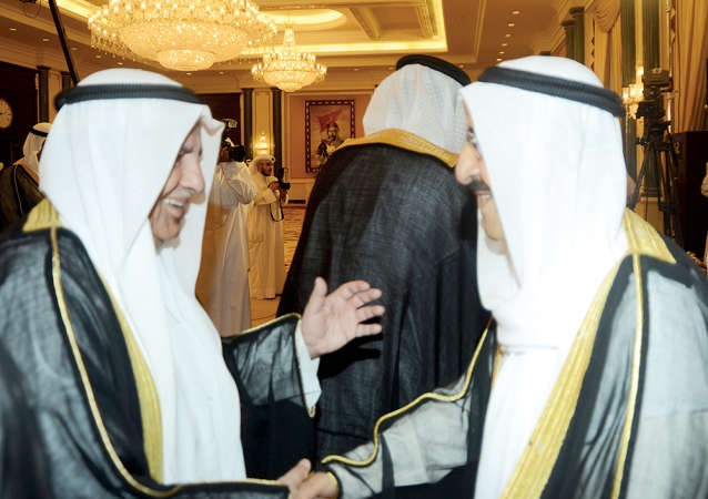 علي الغانم مباركا لصاحب السمو ﻿