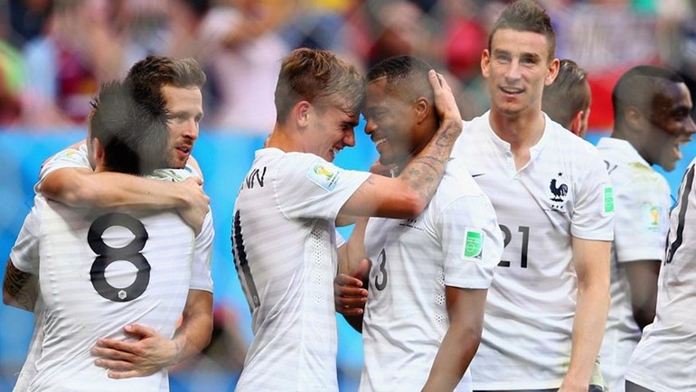 مباراة فرنسا ونيجيريا