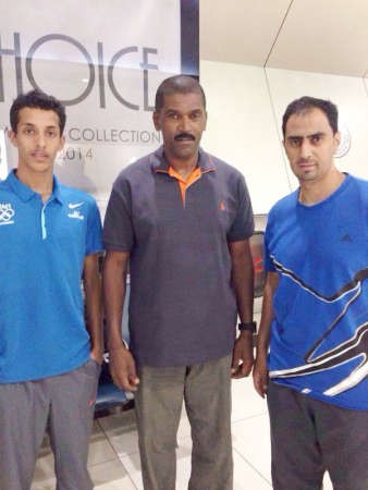 وليد المرشاد وفرج الفضل وفهد المرشاد﻿