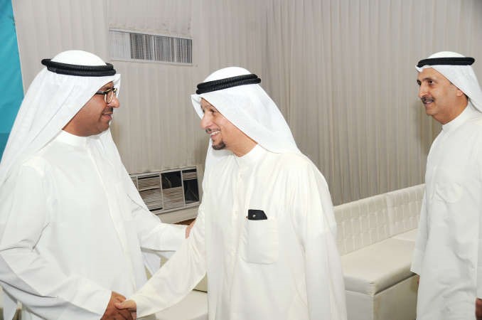 القضيبي يتلقى تهنئة	﻿