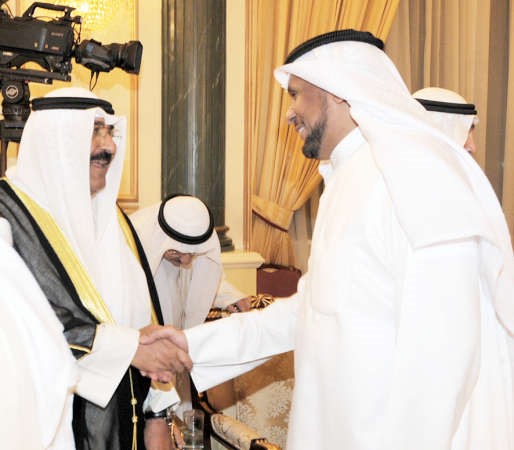 تهنئة للشيخ مشعل الاحمد من دبدر الناشي