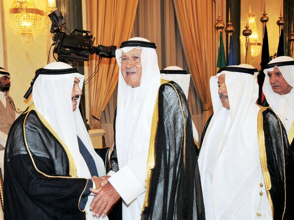 سمو الشيخ ناصر المحمد يتلقى التهاني